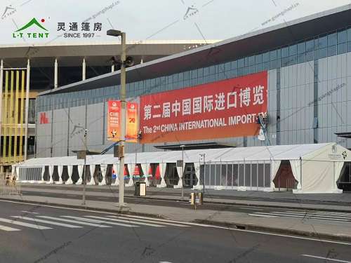 英国上市公司官网365篷房服务于第二届上海进博会